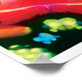 Kaleidoscoop Poster met Kinetische Collage Edelste (Hoek)