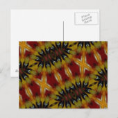 kaleidoscoop-postkaart briefkaart (Voorkant / Achterkant)