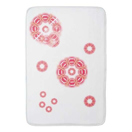 Kaleidoscoop Prints Badmat (Voorkant Verticaal)