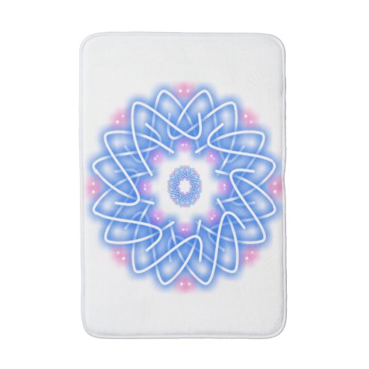 Kaleidoscoop Prints Badmat (Voorkant Verticaal)