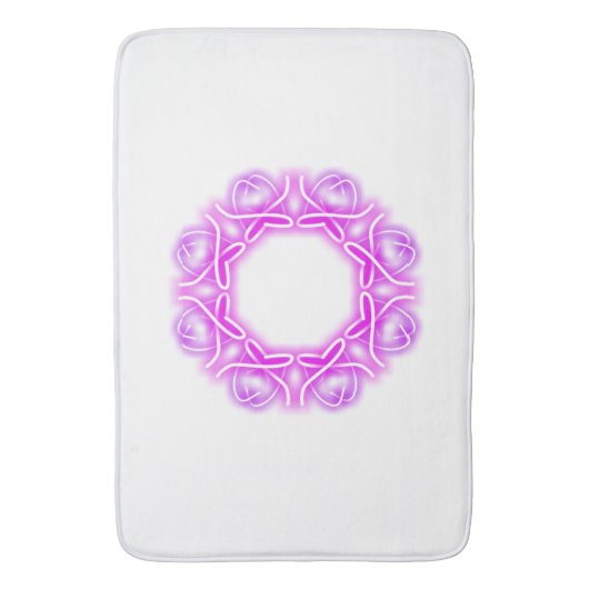 Kaleidoscoop Prints Badmat (Voorkant Verticaal)