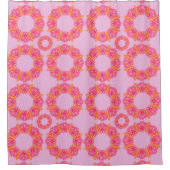 Kaleidoscoop Prints Douchegordijn (Voorkant)