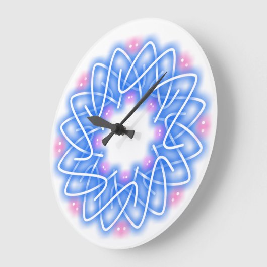 Kaleidoscoop Prints Grote Klok (Hoek)