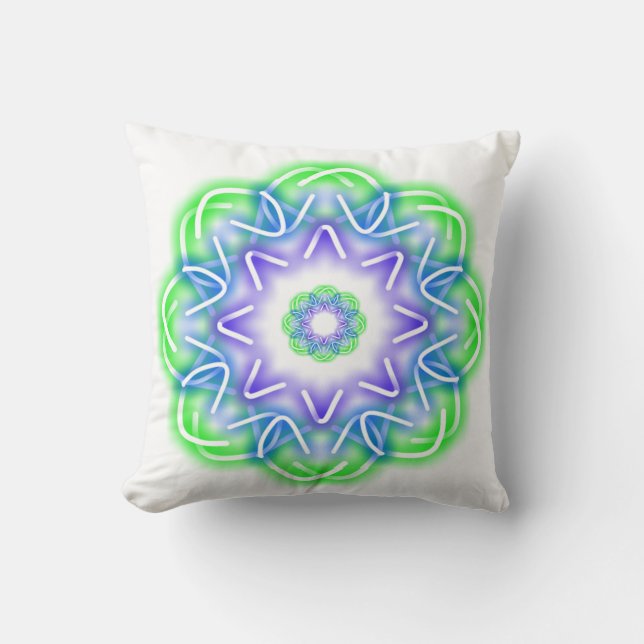 Kaleidoscoop Prints Kussen (Voorkant)