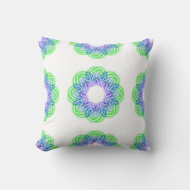 Kaleidoscoop Prints Kussen (Voorkant)