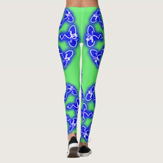 Kaleidoscoop Prints Leggings (Achterkant)