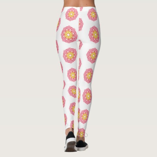 Kaleidoscoop Prints Leggings (Achterkant)