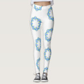 Kaleidoscoop Prints Leggings (Voorkant)