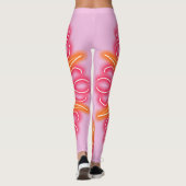 Kaleidoscoop Prints Leggings (Achterkant)