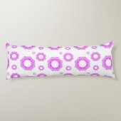 Kaleidoscoop Prints Lichaamskussen (Achterkant)