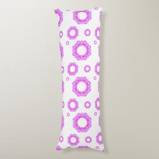 Kaleidoscoop Prints Lichaamskussen (Voorkant Verticaal)