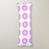 Kaleidoscoop Prints Lichaamskussen (Achterkant (Verticaal))