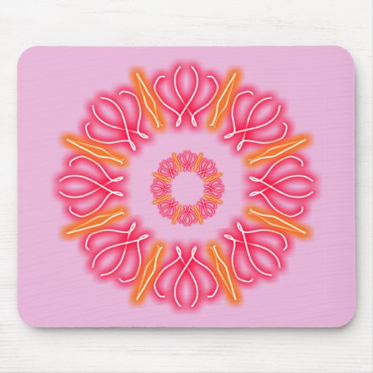 Kaleidoscoop Prints Muismat (Voorkant)