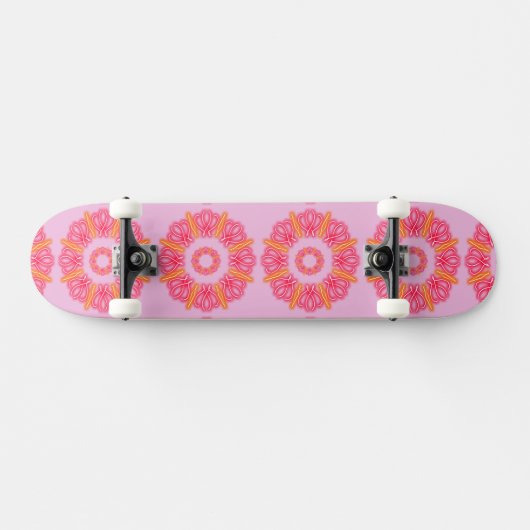 Kaleidoscoop Prints Persoonlijk Skateboard (Horizontaal)