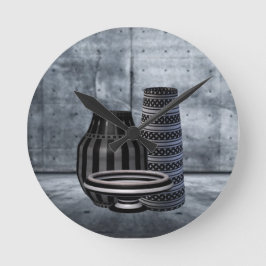 Kaleidoscoop Prints Ronde Klok