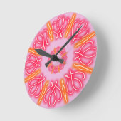 Kaleidoscoop Prints Ronde Klok (Hoek)