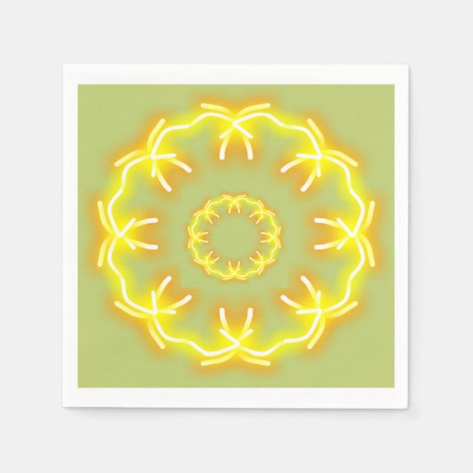 Kaleidoscoop Prints Servet (Voorkant)