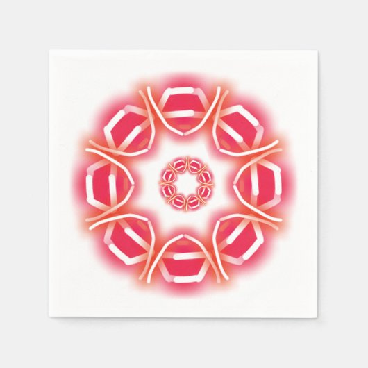 Kaleidoscoop Prints Servet (Voorkant)