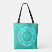 Kaleidoscoop Prints Tote Bag (Achterkant)