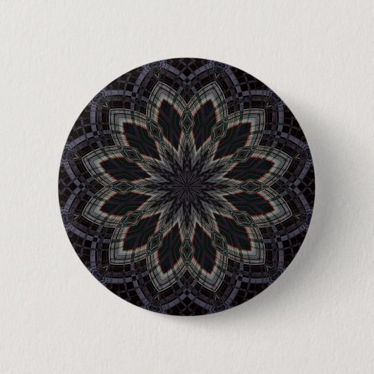 Kaleidoscoop 'RK4 SQ' Ronde Button 5,7 Cm (Voorkant)