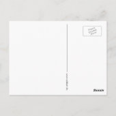 Kaleidoscoop ROOS rood + uw idee Briefkaart (Achterkant)