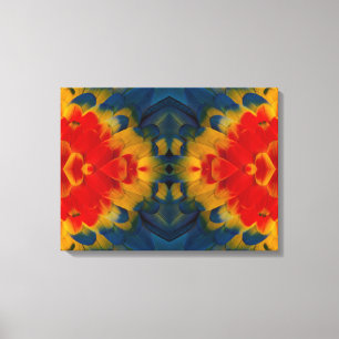 Kaleidoscoop Scarlakarab design Canvas Afdruk