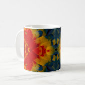 Kaleidoscoop Scarlakarab design Koffiemok (Voorkant links)