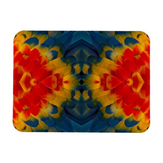 Kaleidoscoop Scarlakaraboo ontwerp Magneet (Horizontaal)