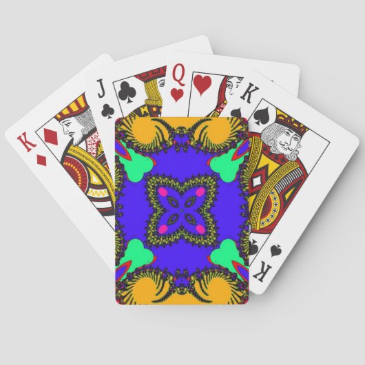 Kaleidoscoop Speelkaarten (Achterkant)