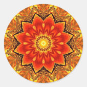 Kaleidoscoop sticker (Voorkant)