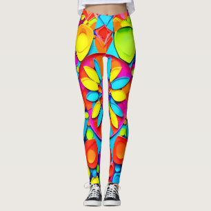 Kaleidoscoop Symfonie Kunstwerk Leggings
