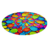 Kaleidoscoop Symfonie Kunstwerk Snijplank (Hoek)