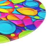 Kaleidoscoop Symfonie Kunstwerk Snijplank (Hoek)