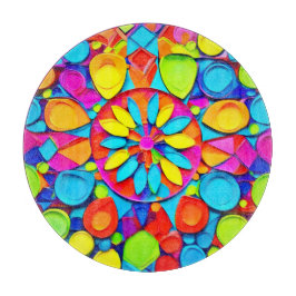 Kaleidoscoop Symfonie Kunstwerk Snijplank