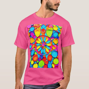 Kaleidoscoop Symfonie Kunstwerk T-shirt