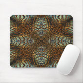 Kaleidoscoop tijgerbont muismat (Met muis)