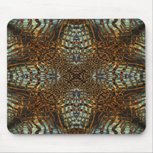 Kaleidoscoop tijgerbont muismat