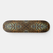 Kaleidoscoop tijgerbont skateboard (Horizontaal)