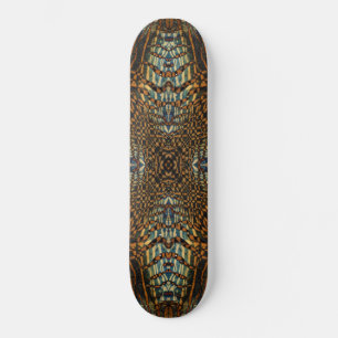 Kaleidoscoop tijgerbont skateboard