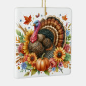Kaleidoscoop Tom de Kalkoen Aandenken Keramisch Ornament (Rechts)