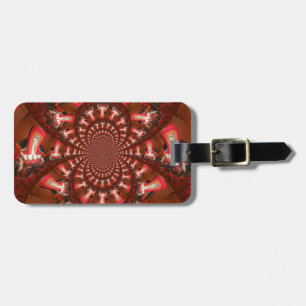 Kaleidoscoop Tong Art Print/Grafisch Bagagelabel