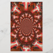 Kaleidoscoop Tong Art Print/Grafisch Briefpapier (Voorkant)