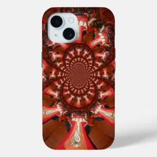 Kaleidoscoop Tong Art Print/Grafisch iPhone 15 Case