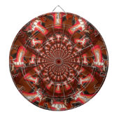 Kaleidoscoop Tong Art Print/Grafisch Dartbord (Voorkant)