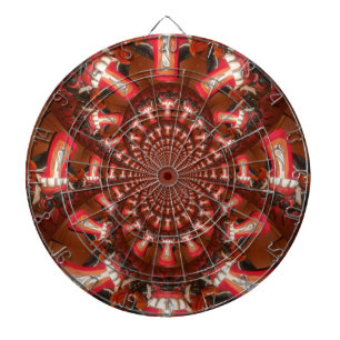 Kaleidoscoop Tong Art Print/Grafisch Dartbord
