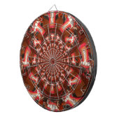 Kaleidoscoop Tong Art Print/Grafisch Dartbord (Voorkant Rechts)