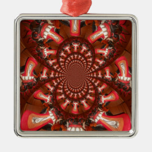 Kaleidoscoop Tong Art Print/Grafisch Metalen Ornament