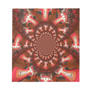 Kaleidoscoop Tong Art Print/Grafisch Notitieblok