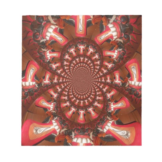 Kaleidoscoop Tong Art Print/Grafisch Notitieblok (Voorkant)
