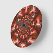 Kaleidoscoop Tong Art Print/Grafisch Ronde Klok (Hoek)